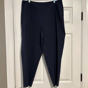 High rise elastic waist Athleta pants